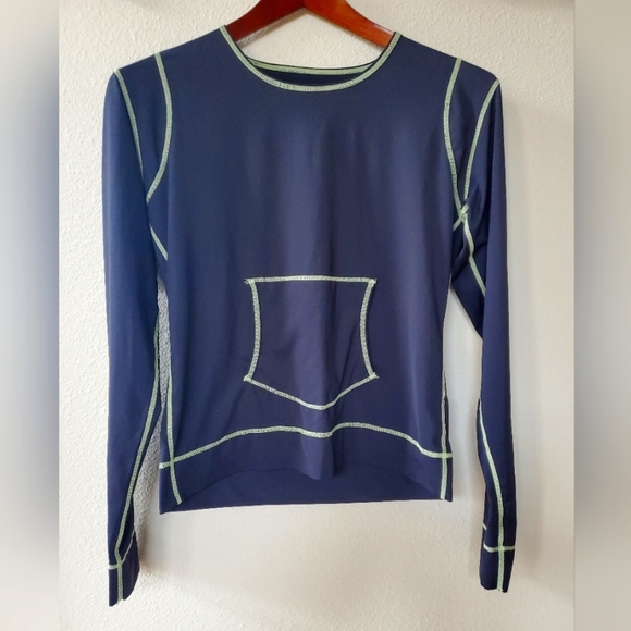 Athleta Summer Shade Long Sleeve Tee Size S - Picture 1 of 5